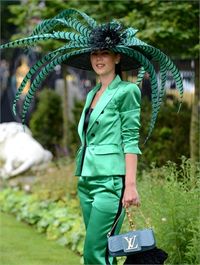 Kentucky Derby Style "Green Palms" @categorybeautiful