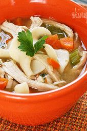 Leftover Turkey Noodle Soup - Skinnytaste