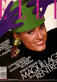 Yasmin Le Bon - Elle 1987