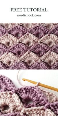 This crochet tutorial shows how to make the box stitch step-by-step. The tutorial includes detailed photo instructions.