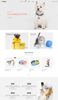 Pets Shop Responsive Shopify Theme