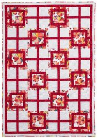 Go Bold With 3-Yard Quilts Book by Fran Morgan Fabric Cafe- Quilt in a Day Patterns