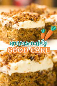 Looking for a simple yet delicious carrot cake recipe? You're in luck! This easy carrot cake is moist, perfectly spiced, and comes together in no time. Whether you're baking for a special occasion or just because, this foolproof recipe guarantees a flavorful cake with a tender crumb that everyone will love. An easy dessert for parties and fun! 