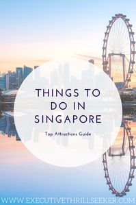 Looking for things to do in Singapore? Planning a trip to Singapore this year?  Look no further after skimming through our guide of popular attractions!   #singapore #changiairport #mandalaybaysands