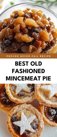 Indulge in the flavors of tradition with this Juicy Old Fashioned Mincemeat Pie! It’s perfect for holiday gatherings, bringing nostalgia and smiles to your family table.