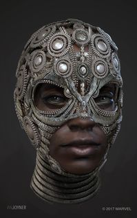 ArtStation - Black Panther - Dora Milaje Jewelry Armor, Ian Joyner #tchalla #blackpanther #wakanda #vibranium #artbook #reference