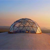 Geodesic dome mountaintop