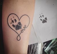 Dog Paw Prints Make Pawesome Tattoos, And Here Is The Proof