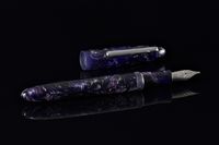 Last pen from mentioned acrylic series, this time violet and black :)  #fountainpen #fpgeeks #handmade #pens #custompen #pmarcinski #penturning #penaddict #calligraphy #writing #ink #fountainpens #design #pen #penporn #handgefertigt #füller #handgemacht #handarbeit #füllfederhalter #bespoke #piorawieczne #ebonite #alumilite