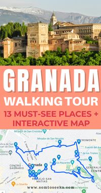 Planning a trip to Granada, Spain? This travel guide shows you how to embark on a self-guided walking tour of this beautiful city. Find out the top things to do, from visiting La Alhambra to watching a Flamenco show in the caves of Sacromonte to enjoying the best food the city had to offer. This guide will help you put together the perfect Granada itinerary.