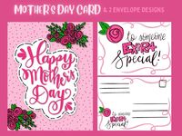 Happy Mother's Day Card With Specialty Envelope Gift for Mom You Are Special - Etsy