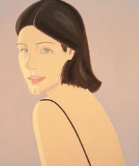 Alex Katz, Isca (2001) Oil on Linen, 183 x 152.5 cm / 72 x 60 cm