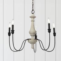 Simply Chic 5 Light Chandelier | Antique Farmhouse