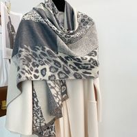 Shawl/Beautiful and Versatile Four Seasons Leopard Print Shawl | Wazzi's Wear