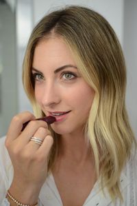 Beauty Trial: The Prettiest Summer Lip Stain - Cupcakes & Cashmere — Tarte Lipsurgence Stain in 'Moody'