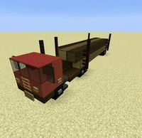 Minecraft_biome logging truck build