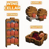 WINE CELLAR Ideas 🍷🍇  Here’s three ideas of wine cellar decorations! 🙃 I got some inspiration from the ones @shera_nom and @dio.rods made! Thanks guys! Well, let me know what’s your favorite!! 🤔 ——————————————— ⁃ ❤️ Follow @klay.design_mc for more! ⁃ 🙌 Complementary Shaders ⁃ 🍳 Repost with credits only! ——————————————— #minecraft #minecraftbuilds #minecraftdesign #minecraftfurniture #minecraftideas #minecraftinterior #minecrafthouse #minecraftdecorations #wine #winecellar