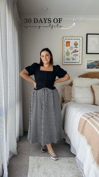 The skirt you've been waiting for 😍⁠ ⁠ 🎀 all outfit details linked on stories and in my @ltk.australia [link in bio]⁠ ⁠ #midsize #midsizeoutfit #midsizestyle #springoutfitidea #springstyle #pintrestoutfit #outfitinspo #minimalstyle #springoutfitinspo #springtrends #springfashion #summerfashion