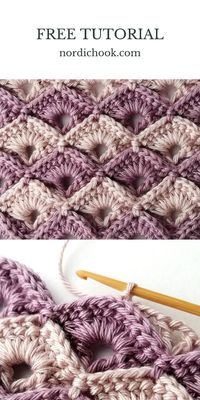 The box stitch - Nordic Hook - Free crochet tutorial