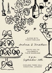 To the Nines - Wedding Invitation | Send online instantly | RSVP tracking