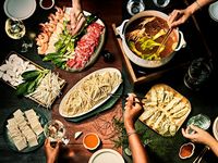 Steak-and-Shrimp Hot Pot