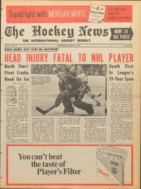 The Hockey News is an iconic, authoritative and trusted voice of hockey. It was founded in 1947 and grew to become known as The Bible of Hockey. Once a tabloid newspaper, it has evolved into a multi-platform brand that goes deeper and broader than anyone in the industry. The Hockey News publishes regular editions plus its special editions that include the Yearbook, Ultimate Pool Guide and Money and Power.