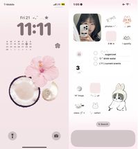 pink summer phone theme 🌸