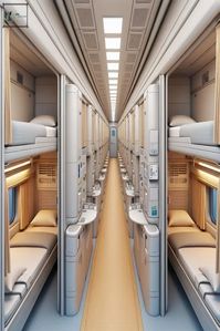 This article discusses the unique experience of traveling in Japan aboard a sleeper train. Sleeper trains are a convenient way to travel long distances in Japan, and they offer a unique experience due to their stylish interiors. Passengers can enjoy comfortable beds, soft lighting, and even private compartments with