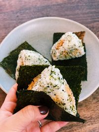 Tuna Yaki Onigiri - Creamy Tuna Rice Balls - Tiffy Cooks