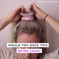 The classic '90s hair accessory, the scruchie, is making a comeback. Watch this video for nostalgic hairstyle inspiration.