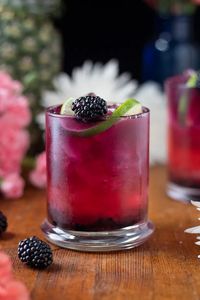 Blackberry Paloma Mocktail - Moody Mixologist