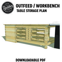 Outfeed Table Storage Plan