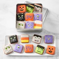 Frosted Baker Halloween Cookie Tin | Gourmet Halloween Treats | Williams Sonoma