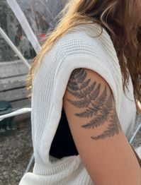 heidi 's fern tattoo