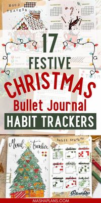 Looking to make your holiday season more organized and fun? Check out these 17 Christmas habit trackers! Perfect for adding a festive touch to your holiday bullet journal. Click and get inspired to create your own festive bullet journal habit tracker today! 🌟🎅 #HolidayBulletJournal #BulletJournalTrackers #FestiveBuJo #ChristmasHabitTracker #BulletJournalInspiration