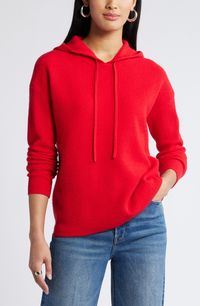 Nordstrom Wool & Cashmere Knit Hoodie | Nordstrom