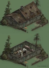 ArtStation - old works & buildings, Stas Gorshenin