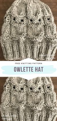 Adorable Owl Accessories with Free Knitting Patterns