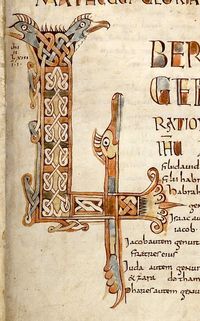 Medieval Letters: 9th century Carolingian "LI" monogram.