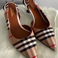 Check out this listing I just found on Poshmark: Burberry check heels. #shopmycloset #poshmark #shopping #style #pinitforlater #Burberry #Shoes