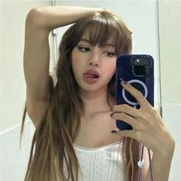 This is a picture of Lisa. from Blackpink. please support me!