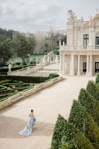 This Bridgerton Inspired Elopement Took Place in a Luxury Palace in Portugal...and We're Obsessed! - Green Wedding Shoes