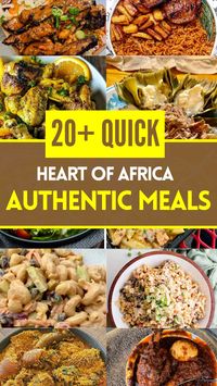 Become a master of African cooking with our go-to dinner recipes. #AfricanFeast #HomeCooking