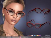 The Sims Resource - Donna Glasses