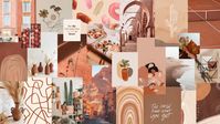 Excited to share this item from my #etsy shop: Nude Terracotta minimalist art collage pack