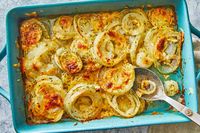 Tennessee Onions is an old-fashioned onion casserole unlike any side dish you've had before. Here, learn how to turn sweet Vidalia onions into a tender, flavorful onion casserole.