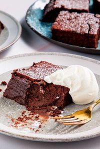 Julia Child’s Chocolate Mousse Cake is tender, moist, delicate, and meant for people who absolutely love chocolate. The cake has a delicate custard texture.