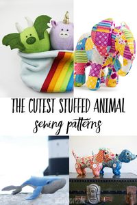 stuffed animal pdf patterns