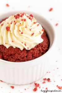 Quick & Easy Keto Red Velvet Mug Cake