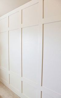 Board & batten wall Tutorial. Only $40 project!